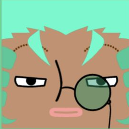 Real Square PFP avatar size comparison, 256px